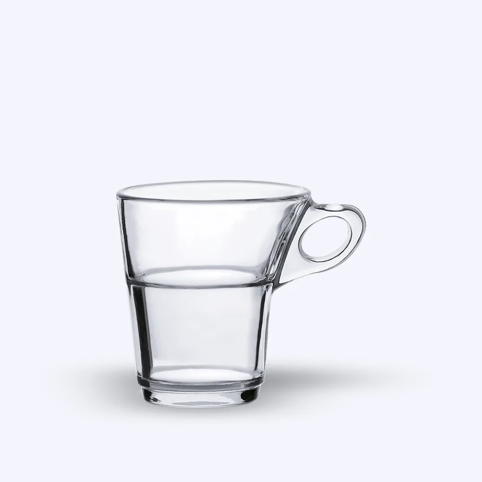 Duralex Caprice 9 cl šálky čiré 6 ks na espresso