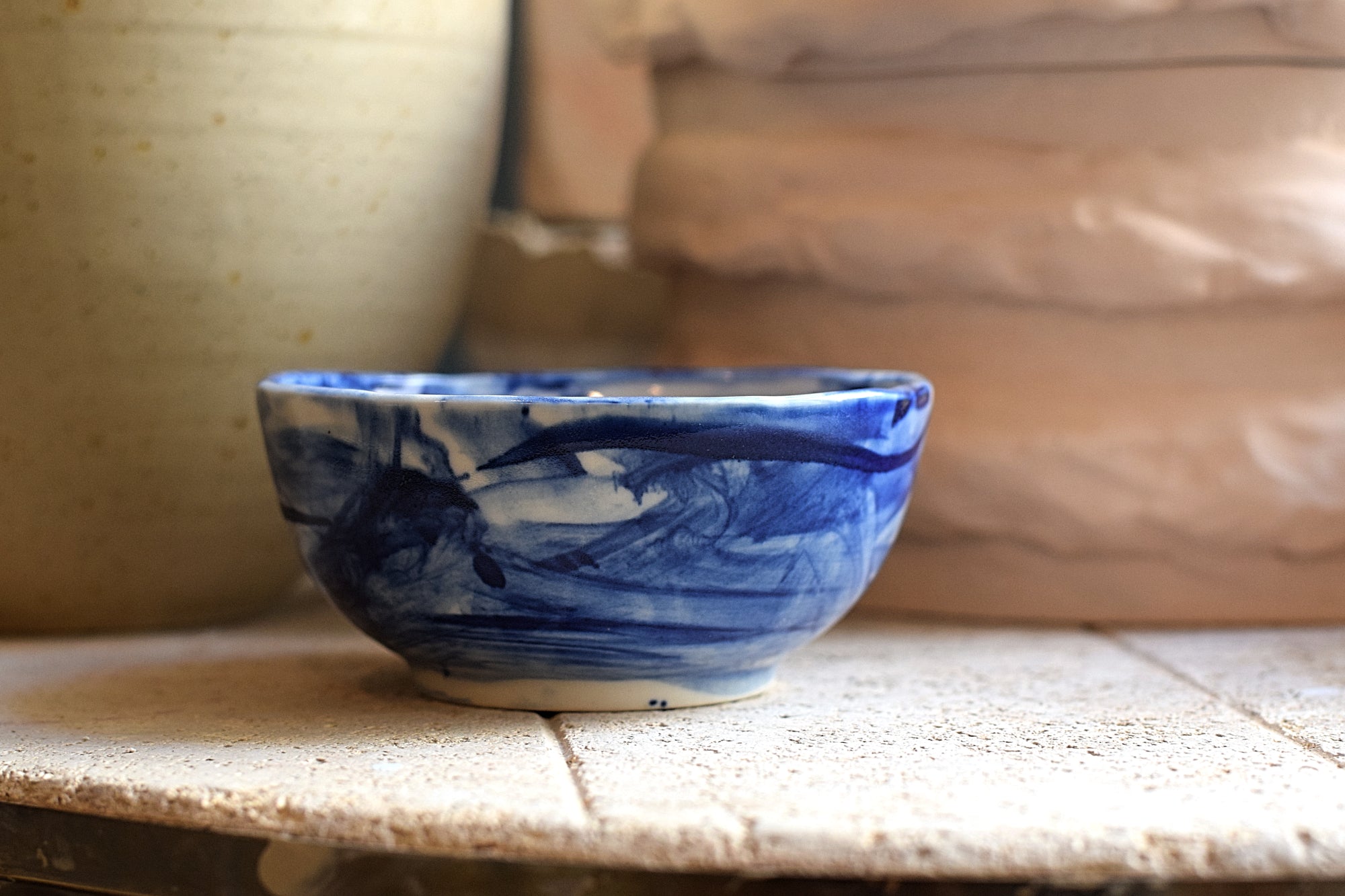 Terra Ceramics Prague kurz porcelán hrnky 8.3.25 začátečníci