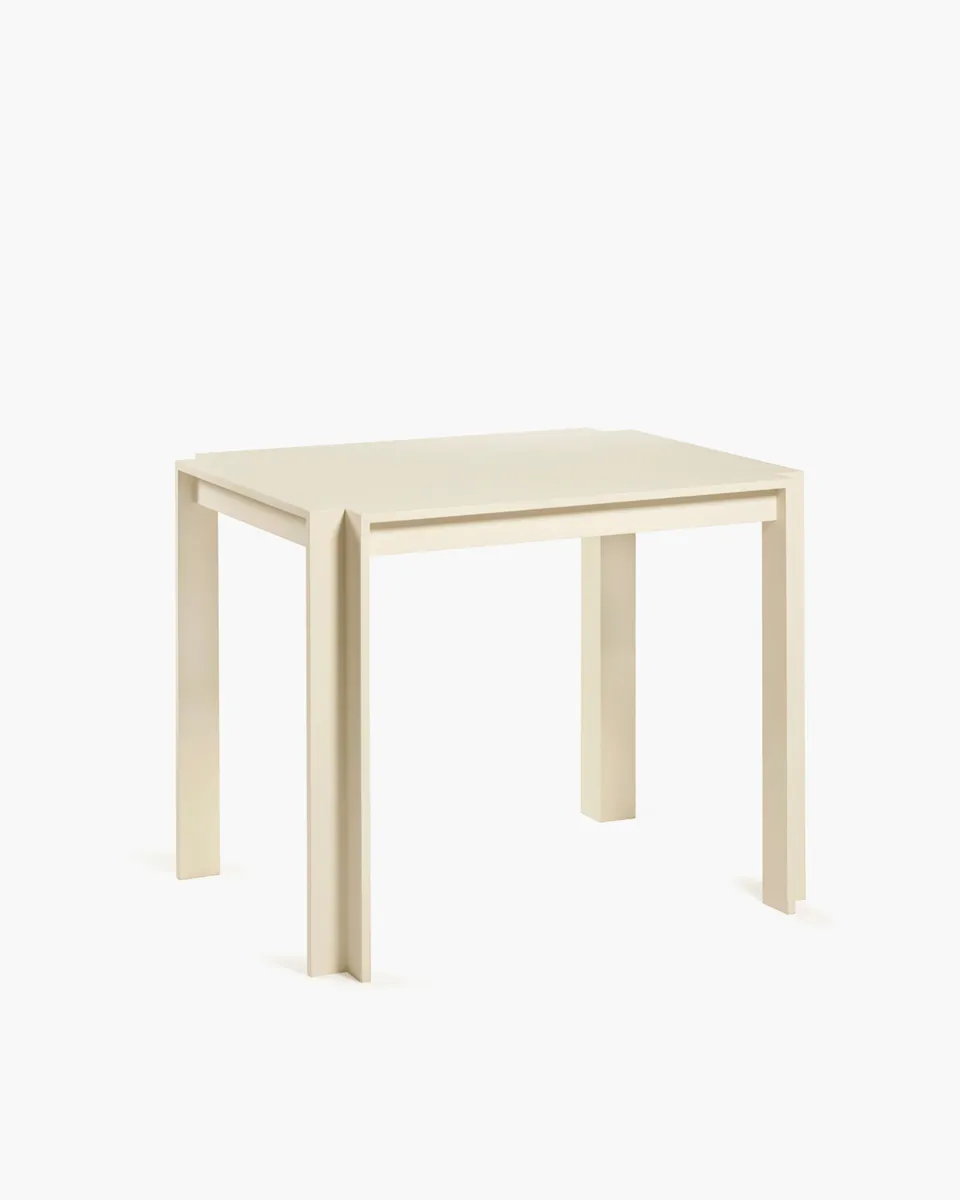 Serax Cora stůl 90x75 cm krémový buk