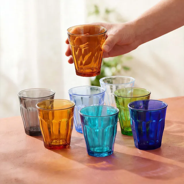 Duralex Picardie sklenice 25 cl barevné sklo
