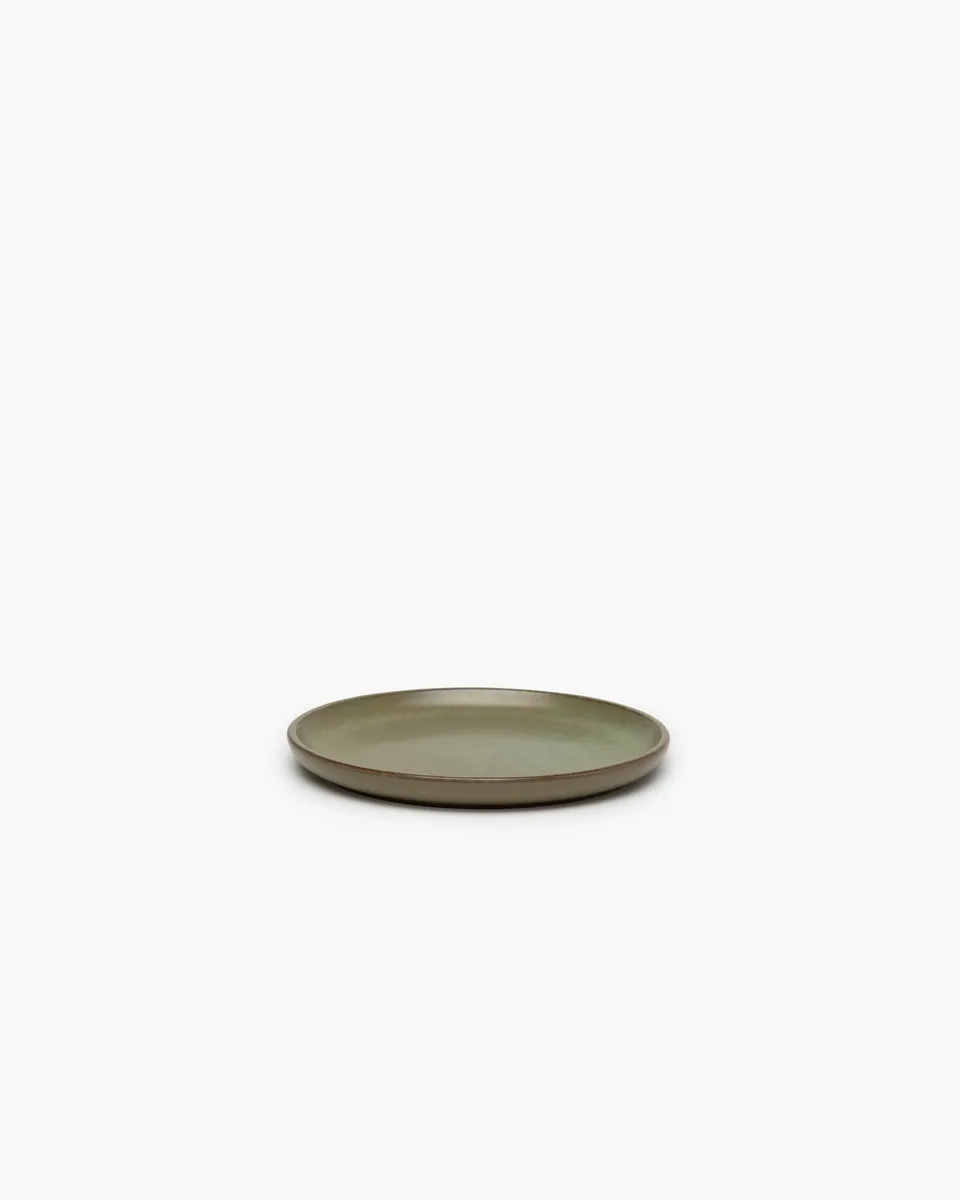 Serax Surface dezertní talíř zelený camo