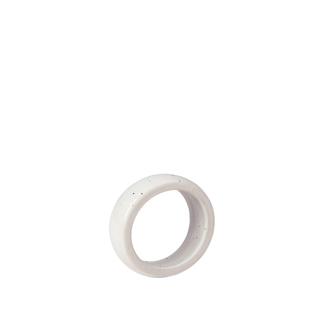Broste Copenhagen Nordic Vanilla Napkin ring kroužek keramický