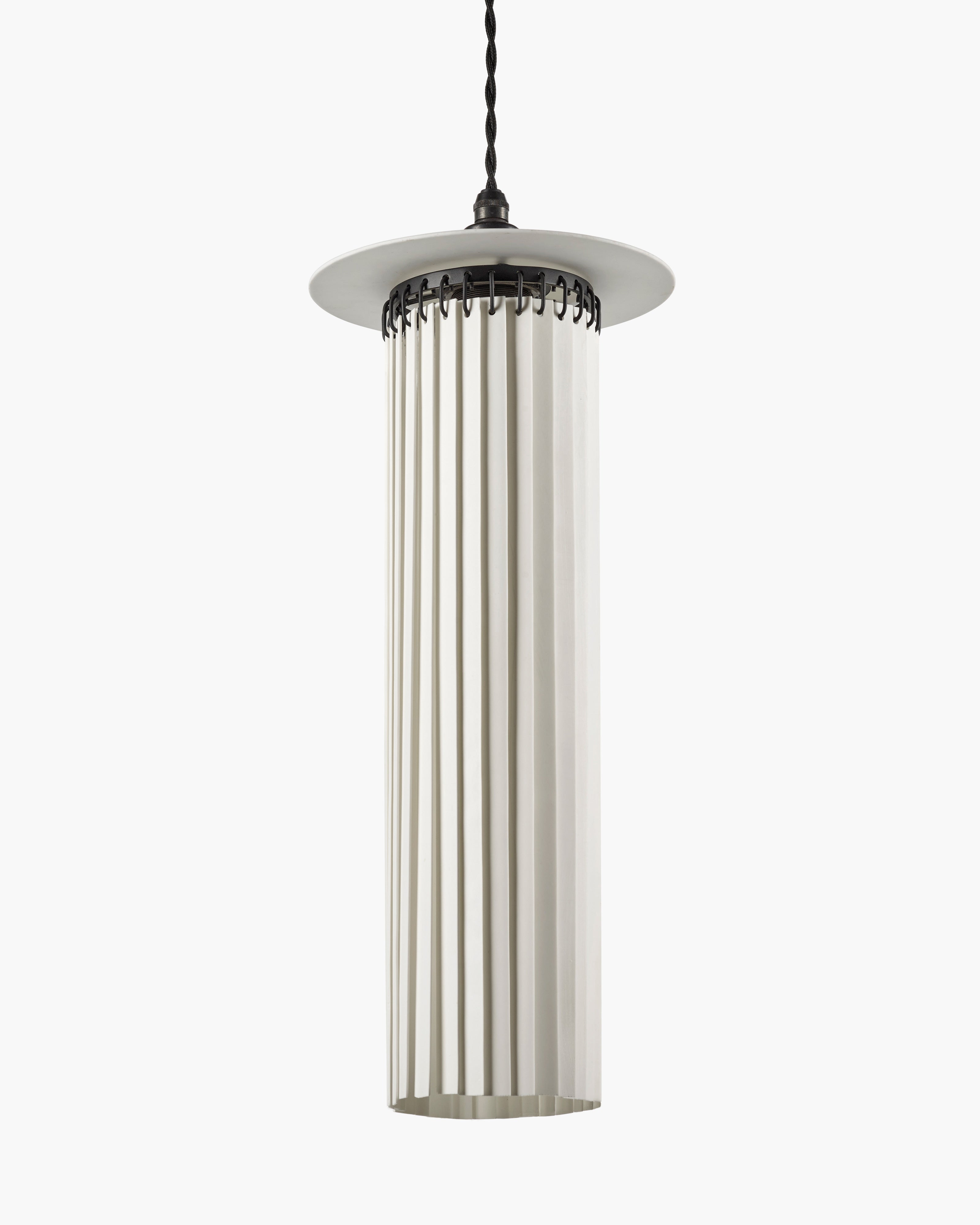 Serax Olga 1 závěsná lampa černobílá porcelán
