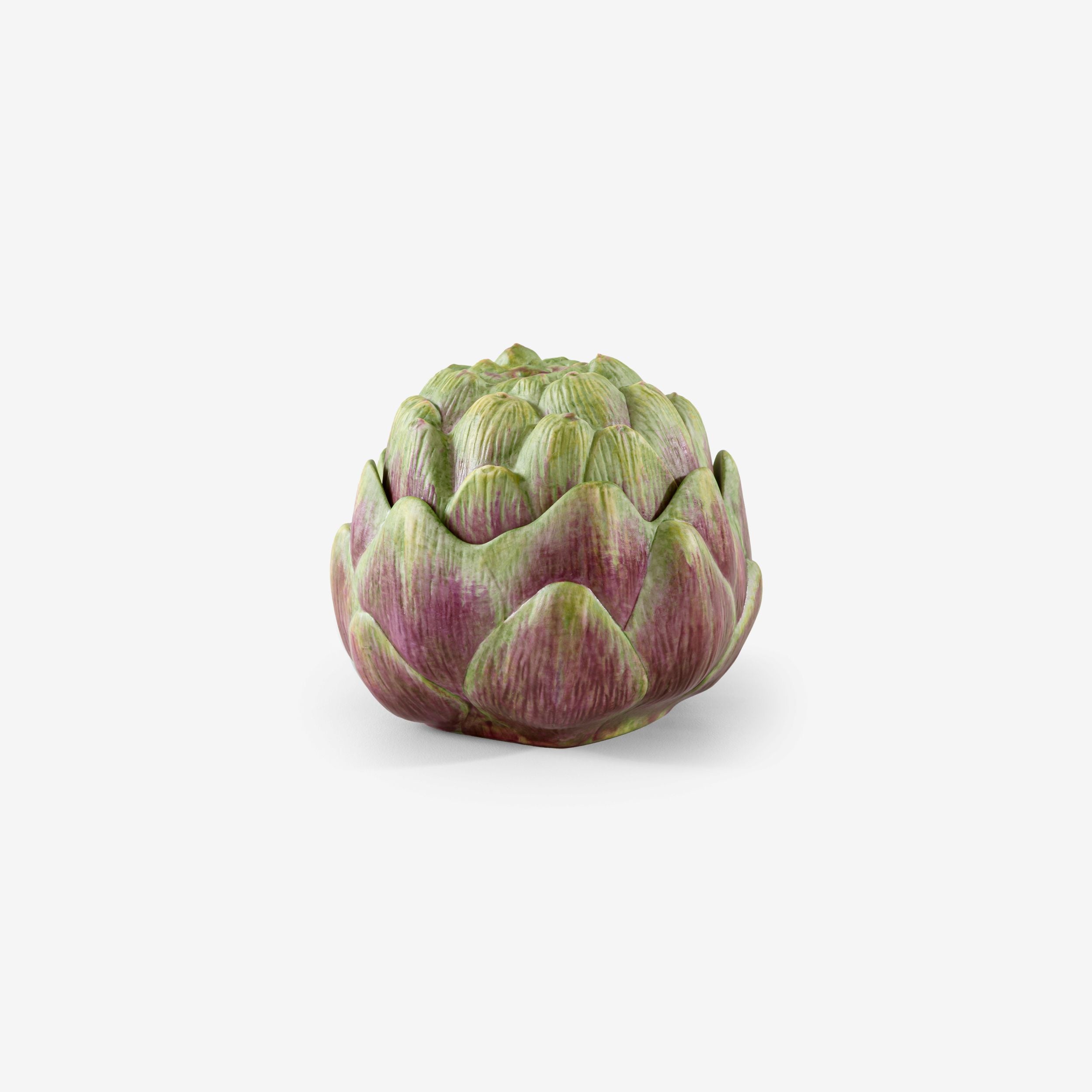 Augarten Artichoke Box porcelánová dóza zelená ručně malovaná