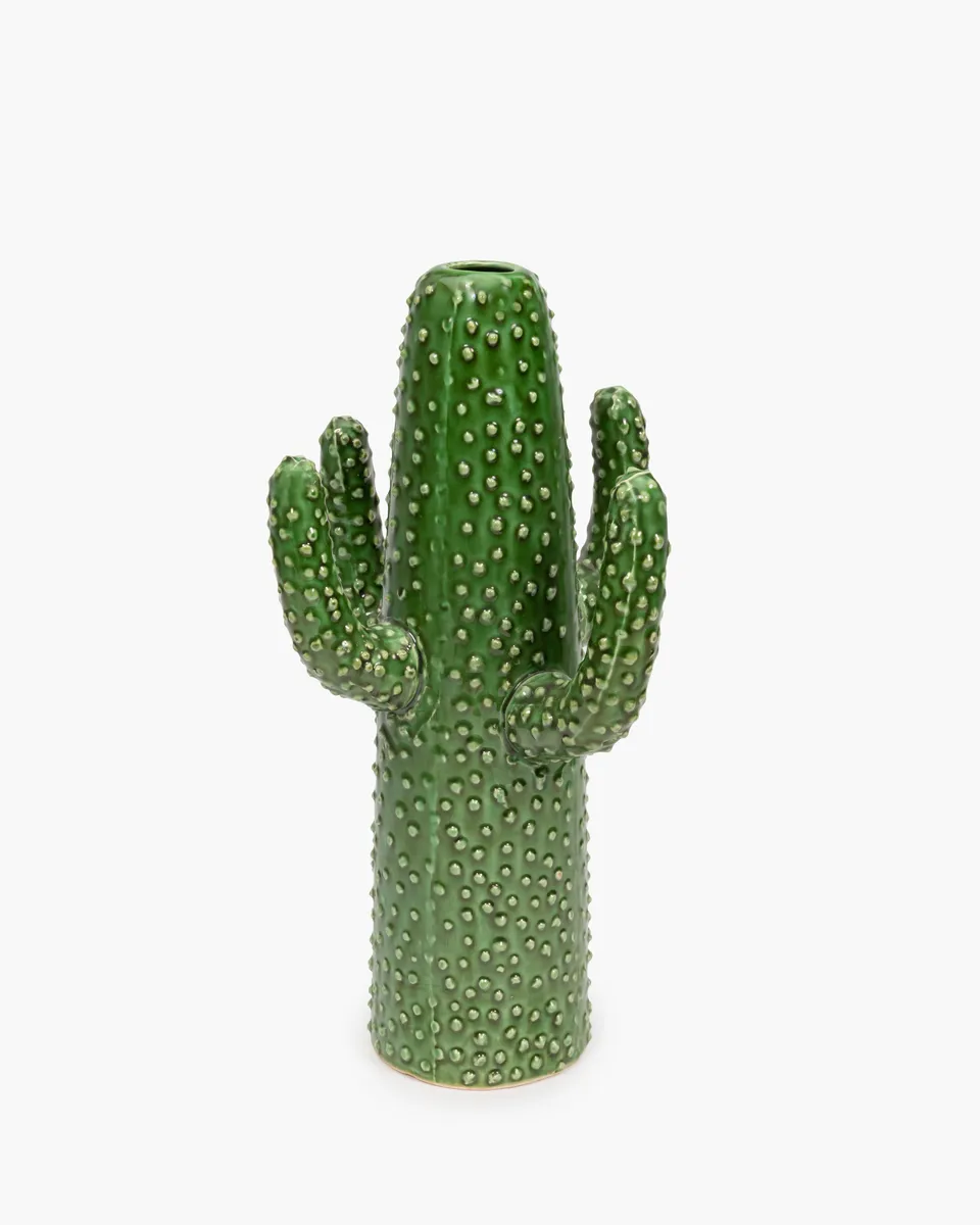 Serax Urban Jungle Cactus váza L zelená keramická