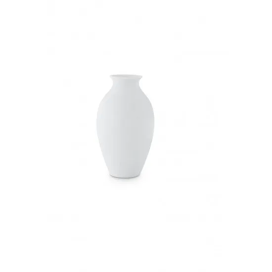 Augarten váza Stromlinienförmig 20 cm bílá porcelánová