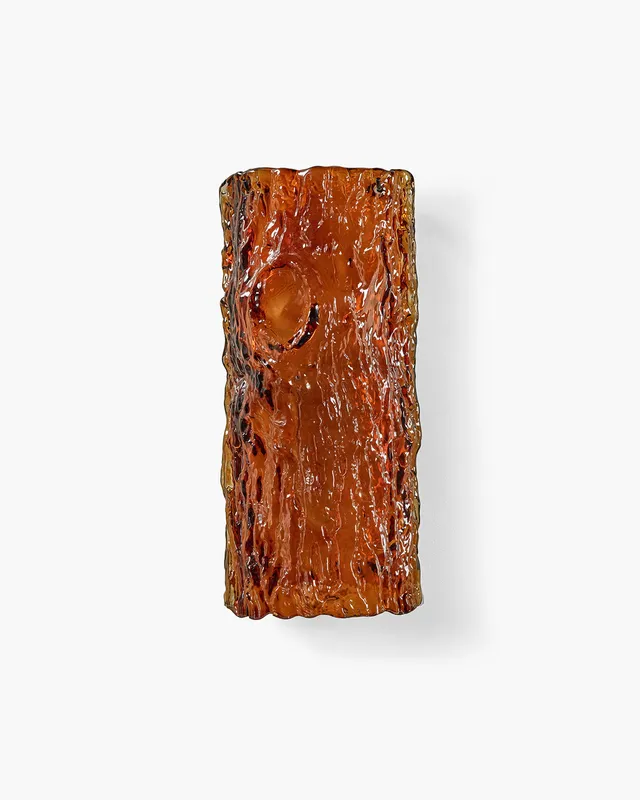 Serax Oak Wall 02 nástěnná lampa jantarová foukané sklo