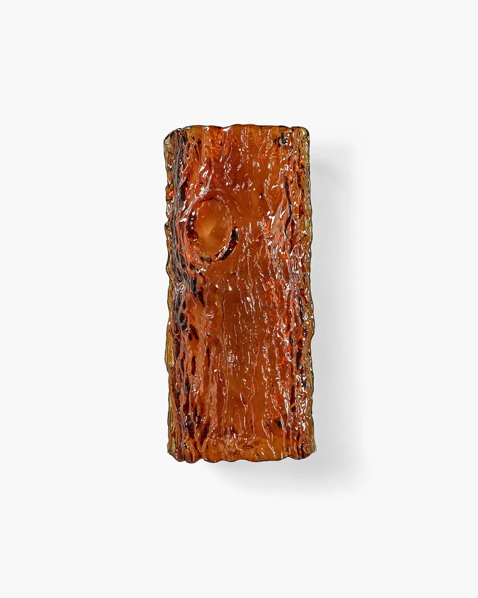 Serax Oak Wall 02 nástěnná lampa jantarová foukané sklo