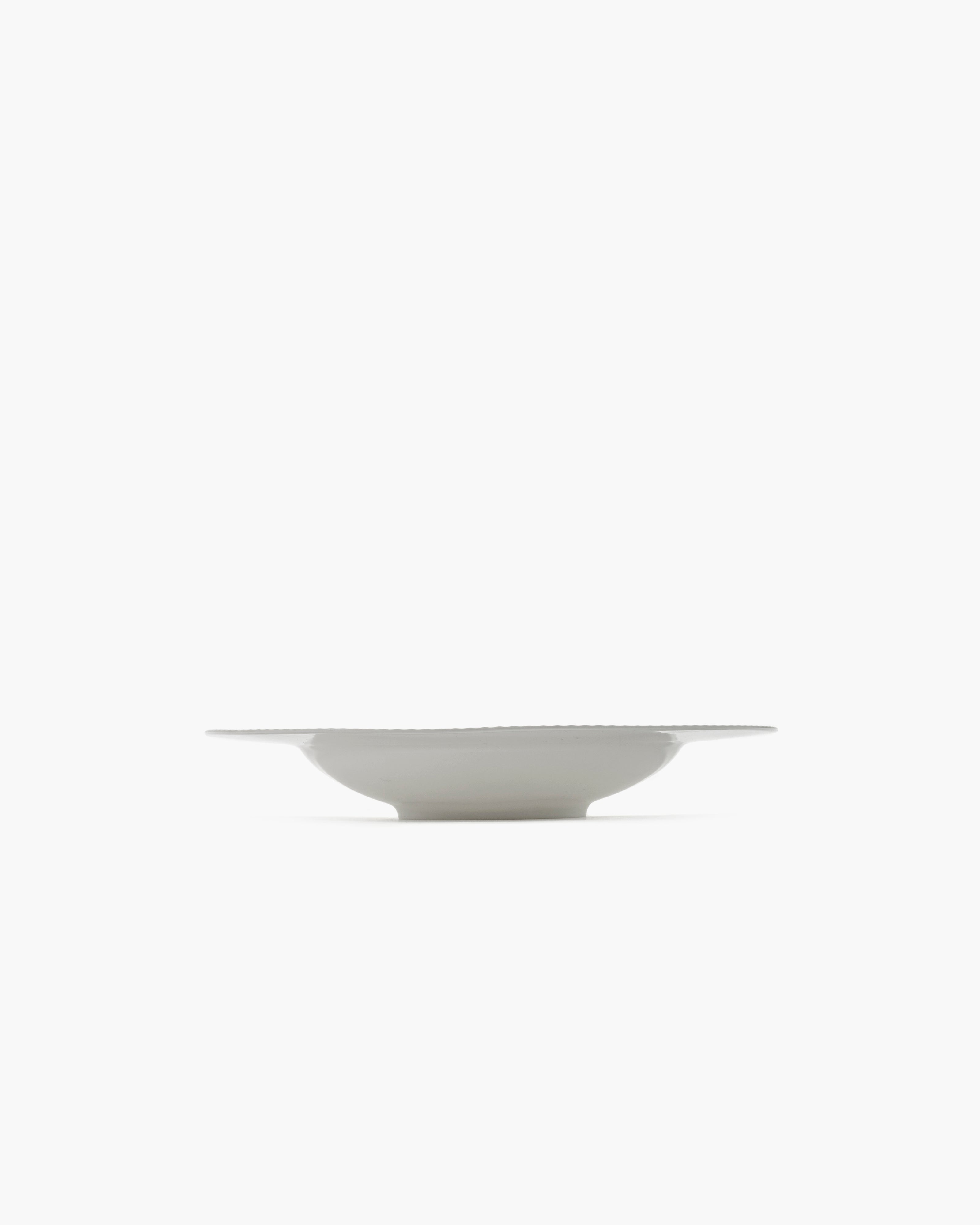 Serax Nido hluboký talíř M bílý porcelán