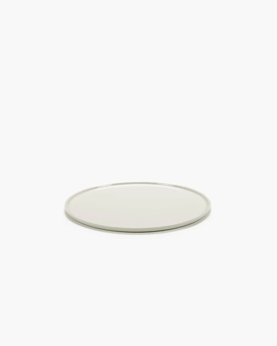 Serax Cena nízký porcelánový talíř ivory