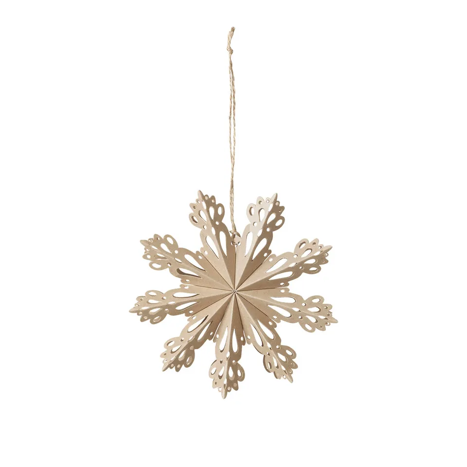 Broste Copenhagen Snowflake Star S ozdoba hvězda keramika