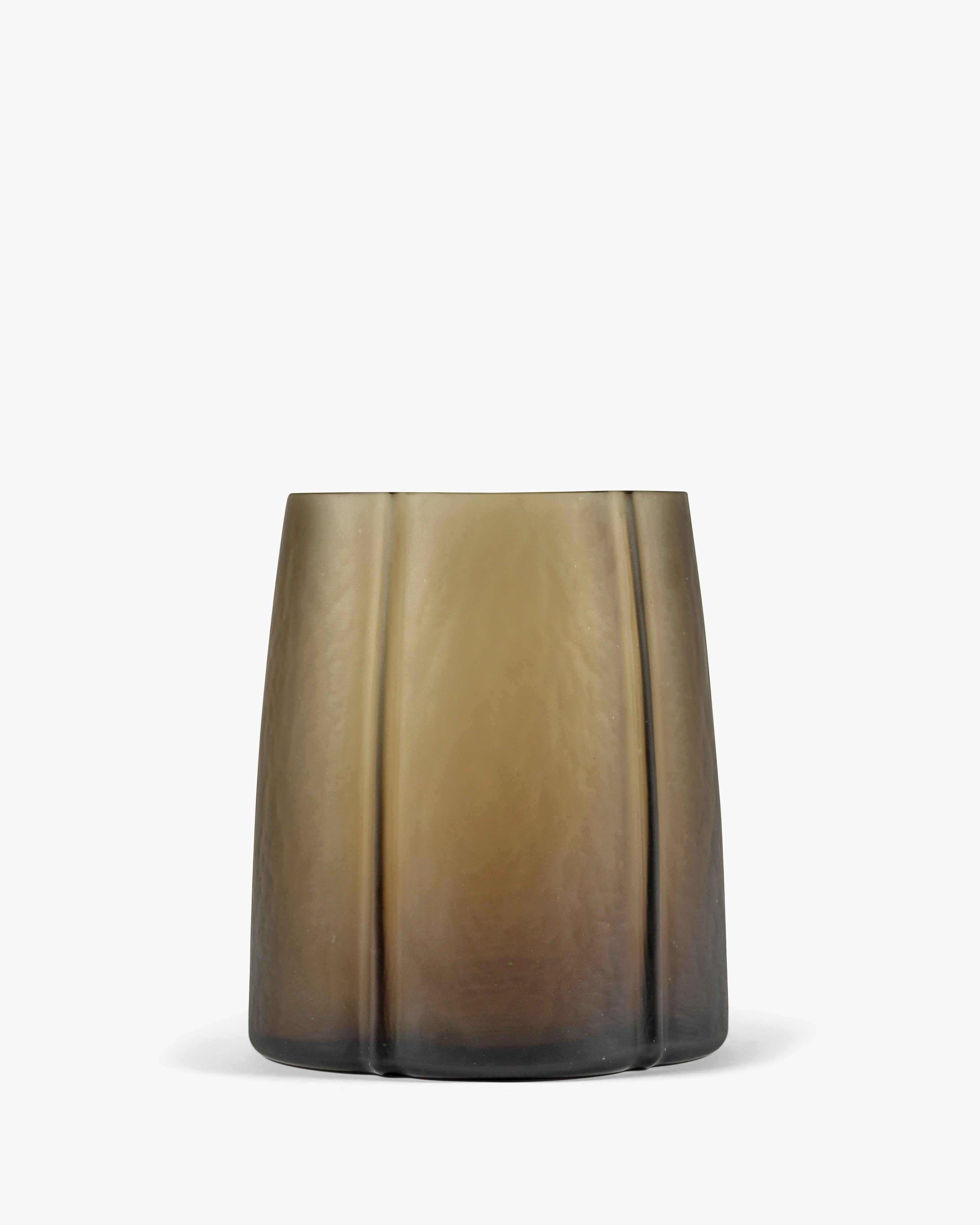 Serax Shapes Vase 04 váza hnědá foukaná