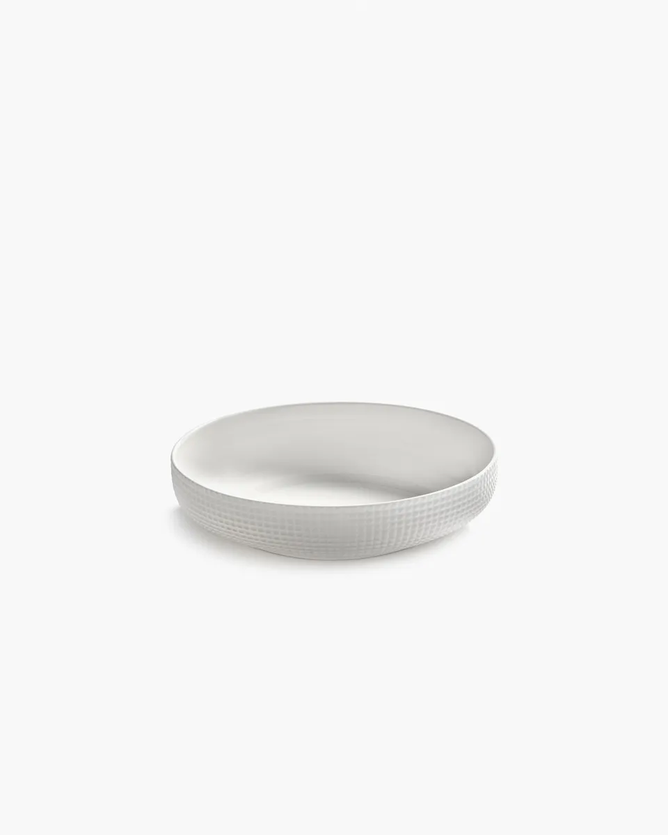 Serax Nido servírovací talíř M bílý porcelán