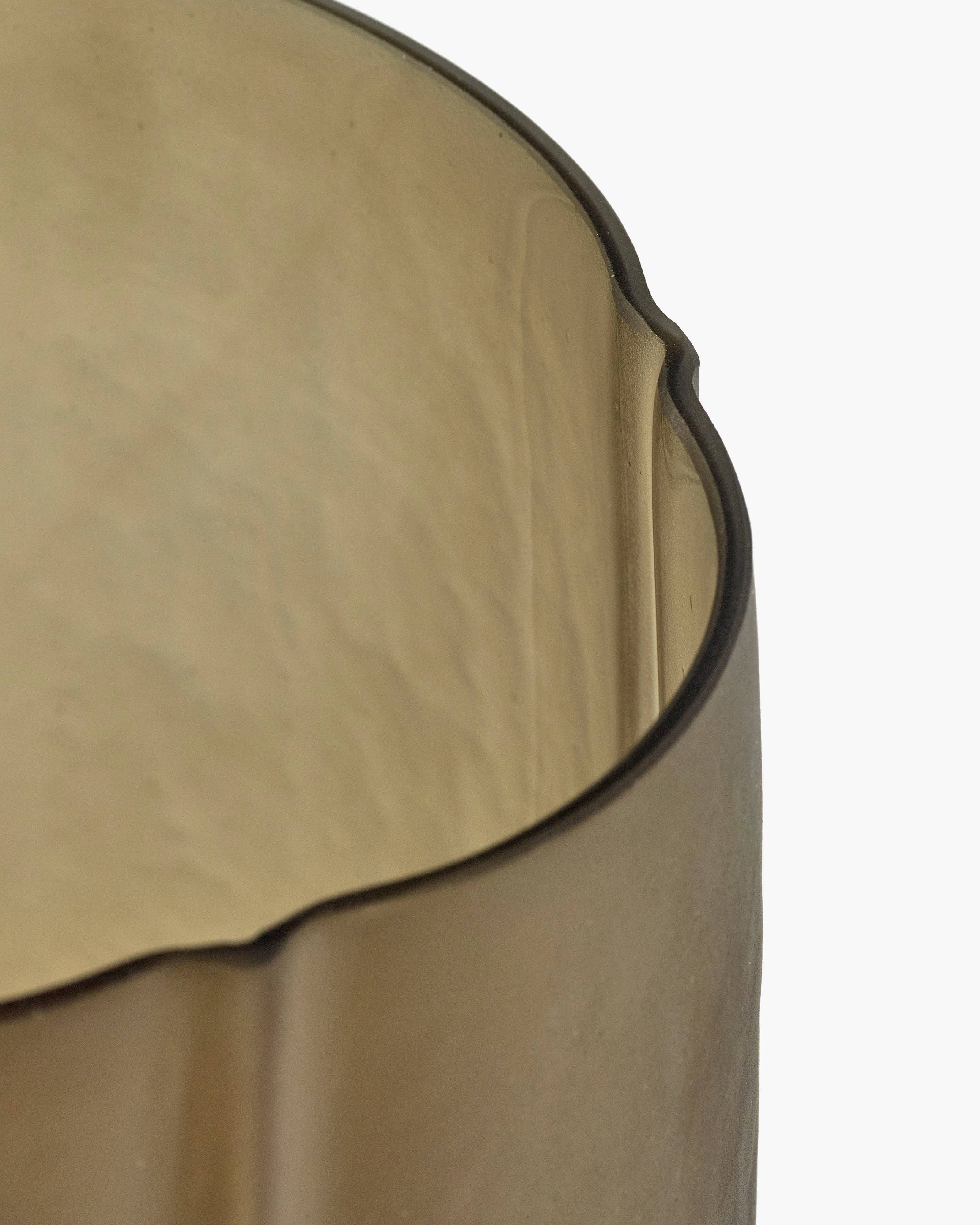 Serax Shapes Vase 04 váza hnědá foukaná