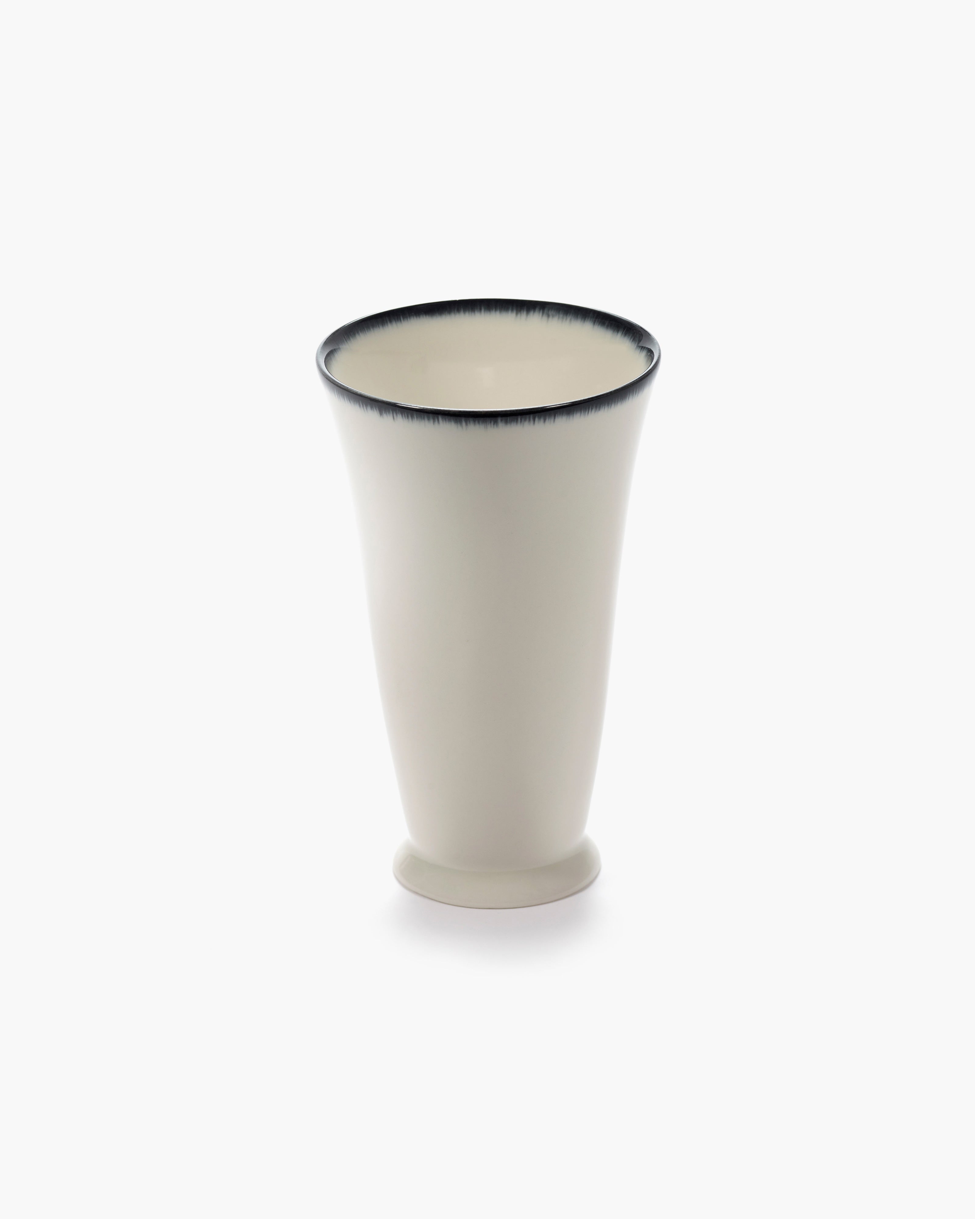 Serax Dé hrnek Variation A bílo-černý porcelán