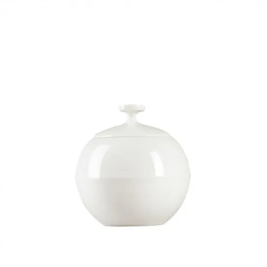 Augarten Opus cukřenka velká bílá porcelán