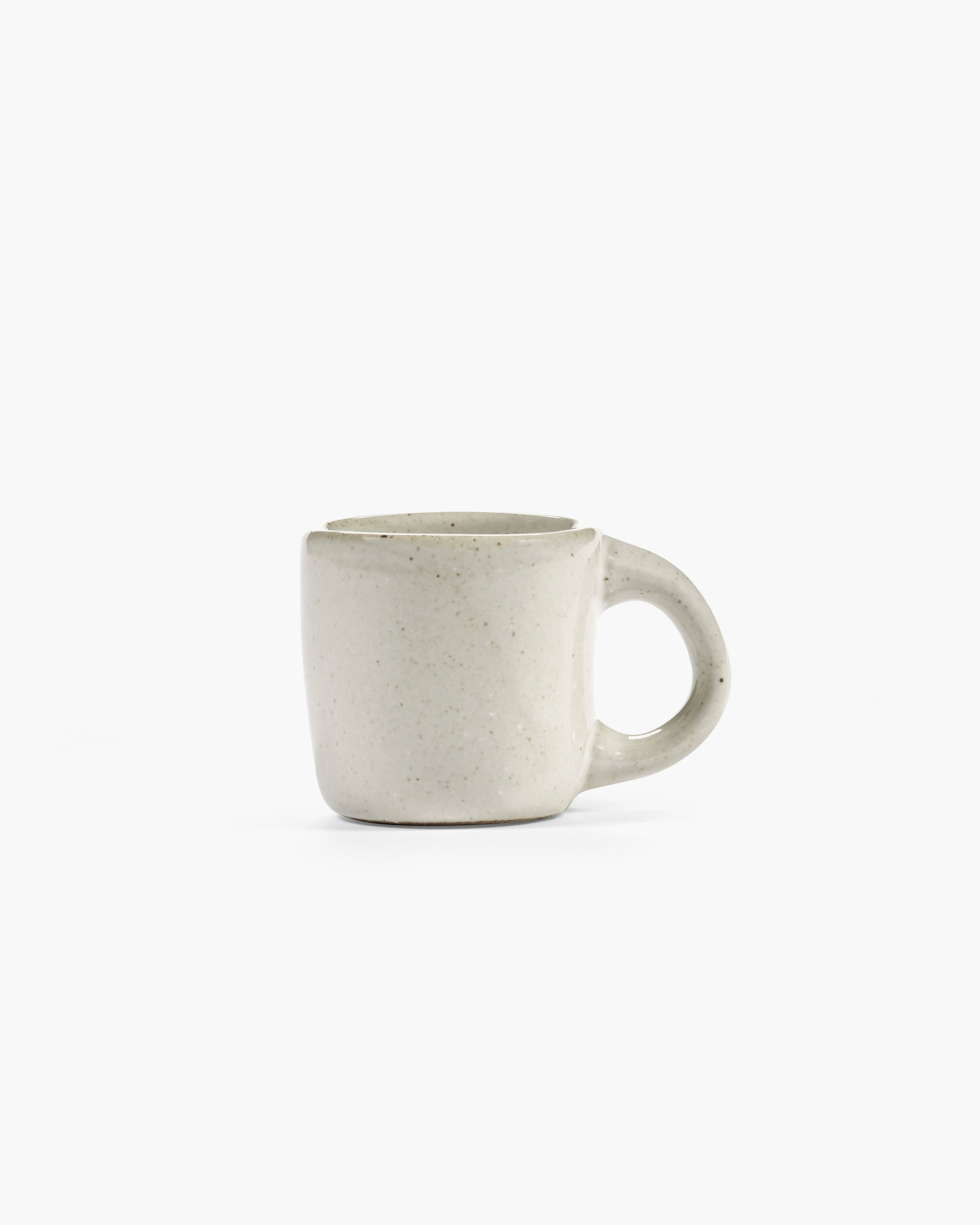 Serax Out of Lines espresso šálek off-white kamenina
