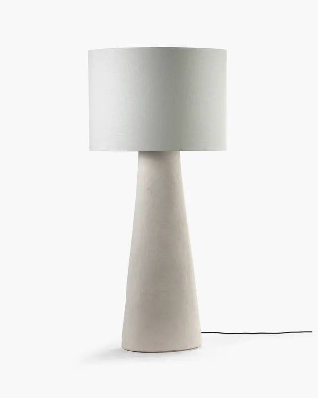 Serax Earth stojací lampa 05 bílá papírová