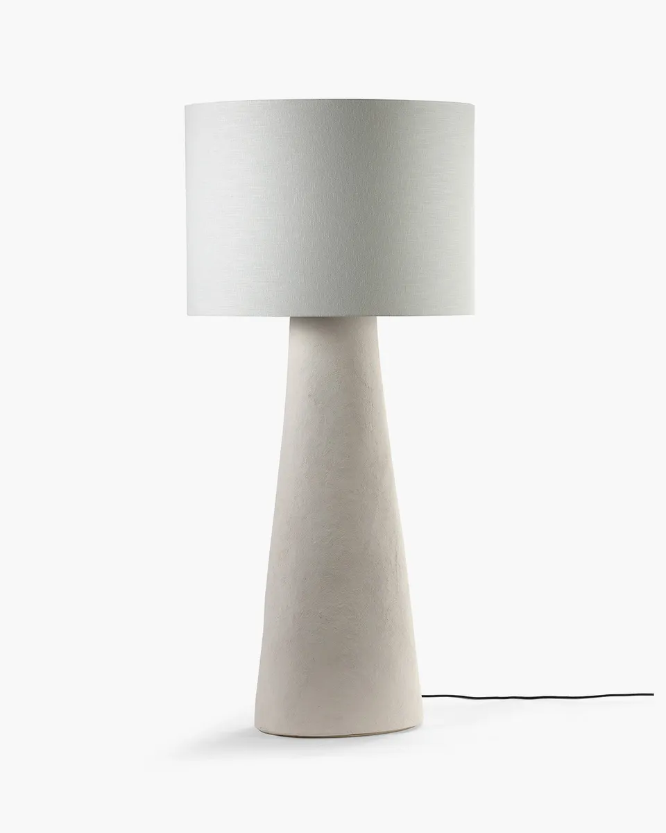 Serax Earth stojací lampa 05 bílá papírová