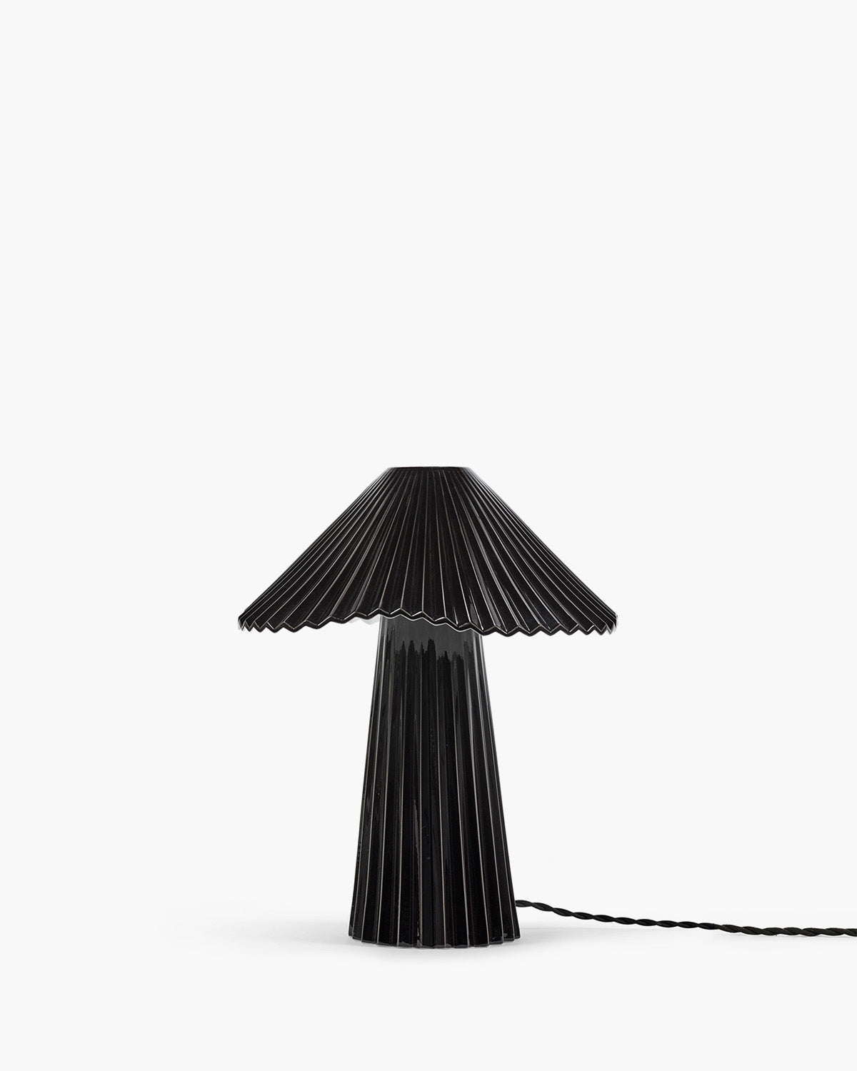 Serax Uala S stolní lampa porcelánová černobílá