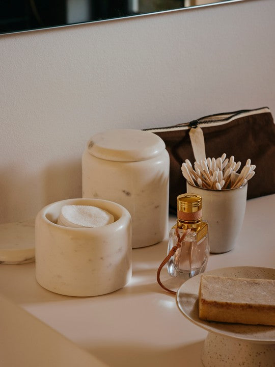 Broste Copenhagen Hedvig dóza keramická s víkem