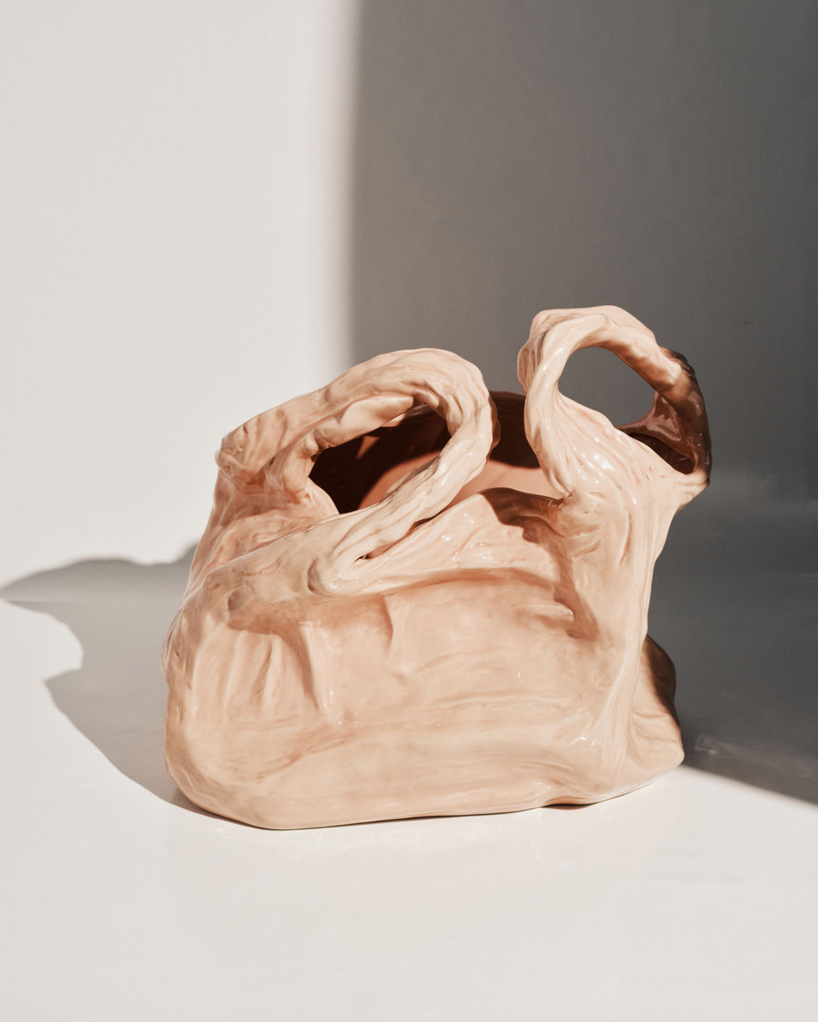 Serax Gala váza L růžová porcelánová