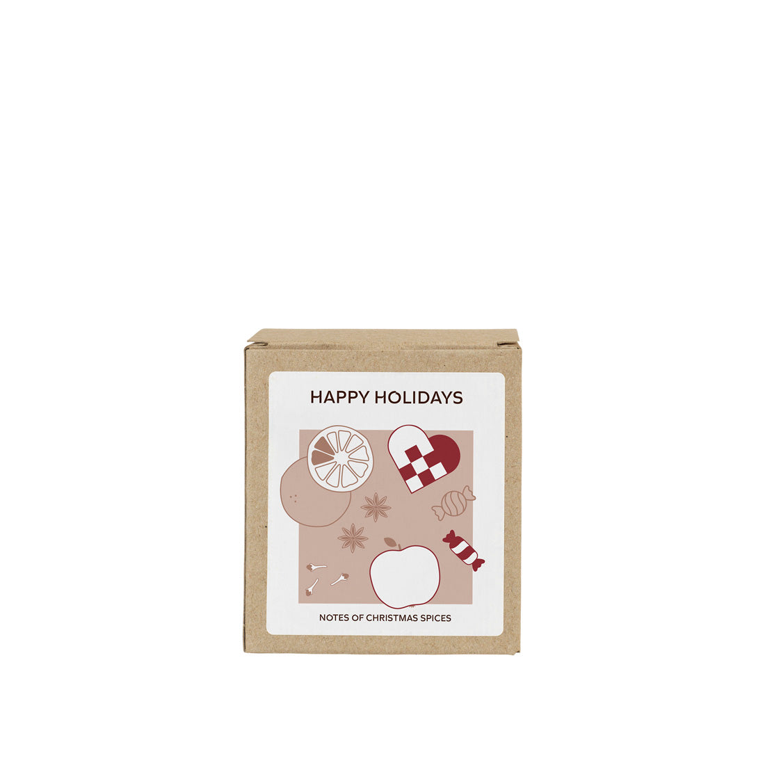 Broste Copenhagen Happy Holidays vonná svíčka vánoční