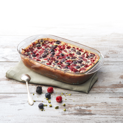 Duralex Ovenchef zapékací mísa obdélníková 33 cm čirá