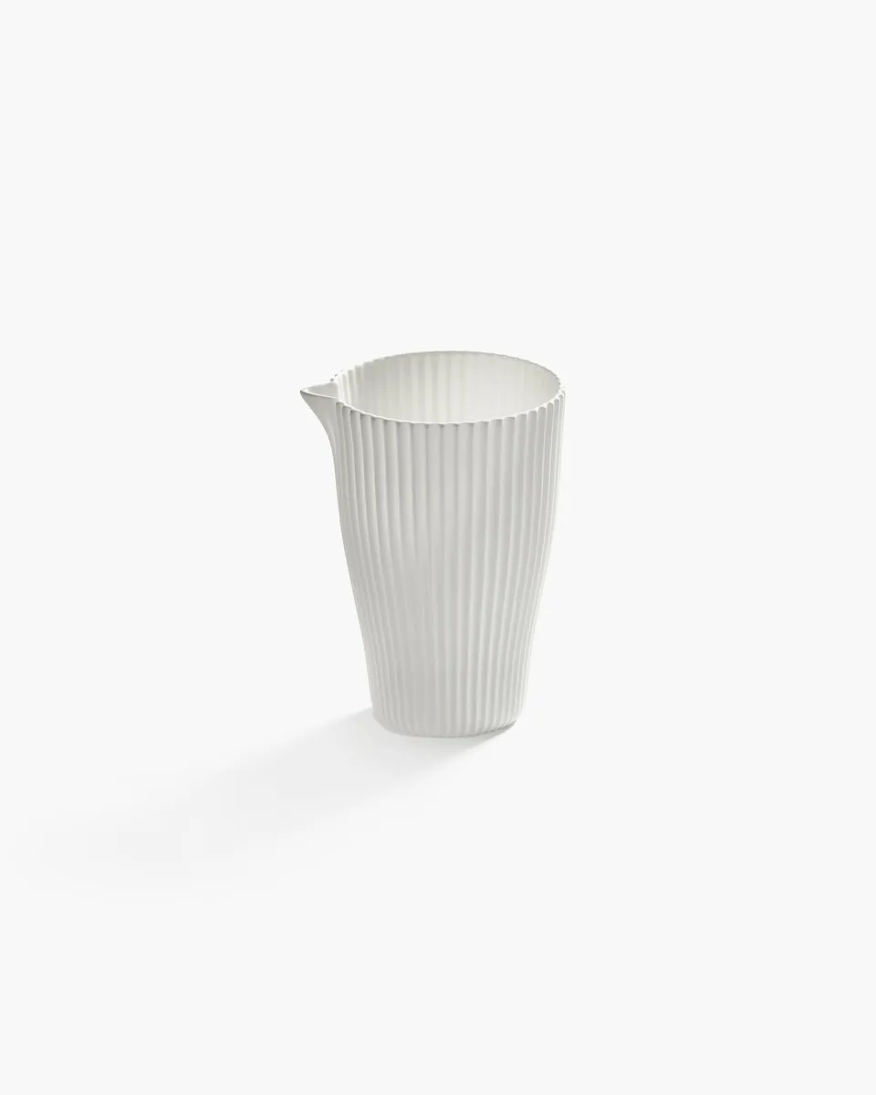 Serax Nido džbán M bílý porcelánový