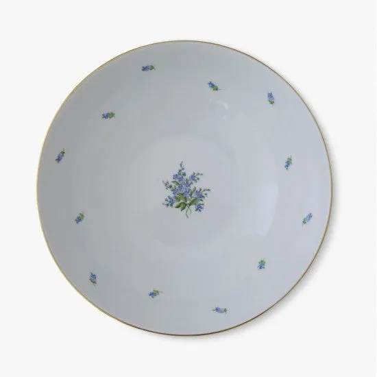 Augarten Schubert salátová miska 16 cm bílá pomněnka