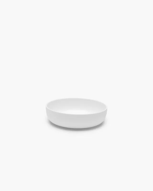Serax Base S hluboký talíř bílý kostní porcelán