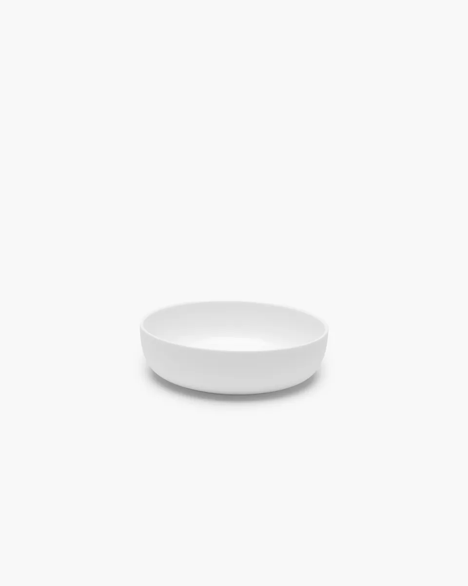 Serax Base S hluboký talíř bílý kostní porcelán