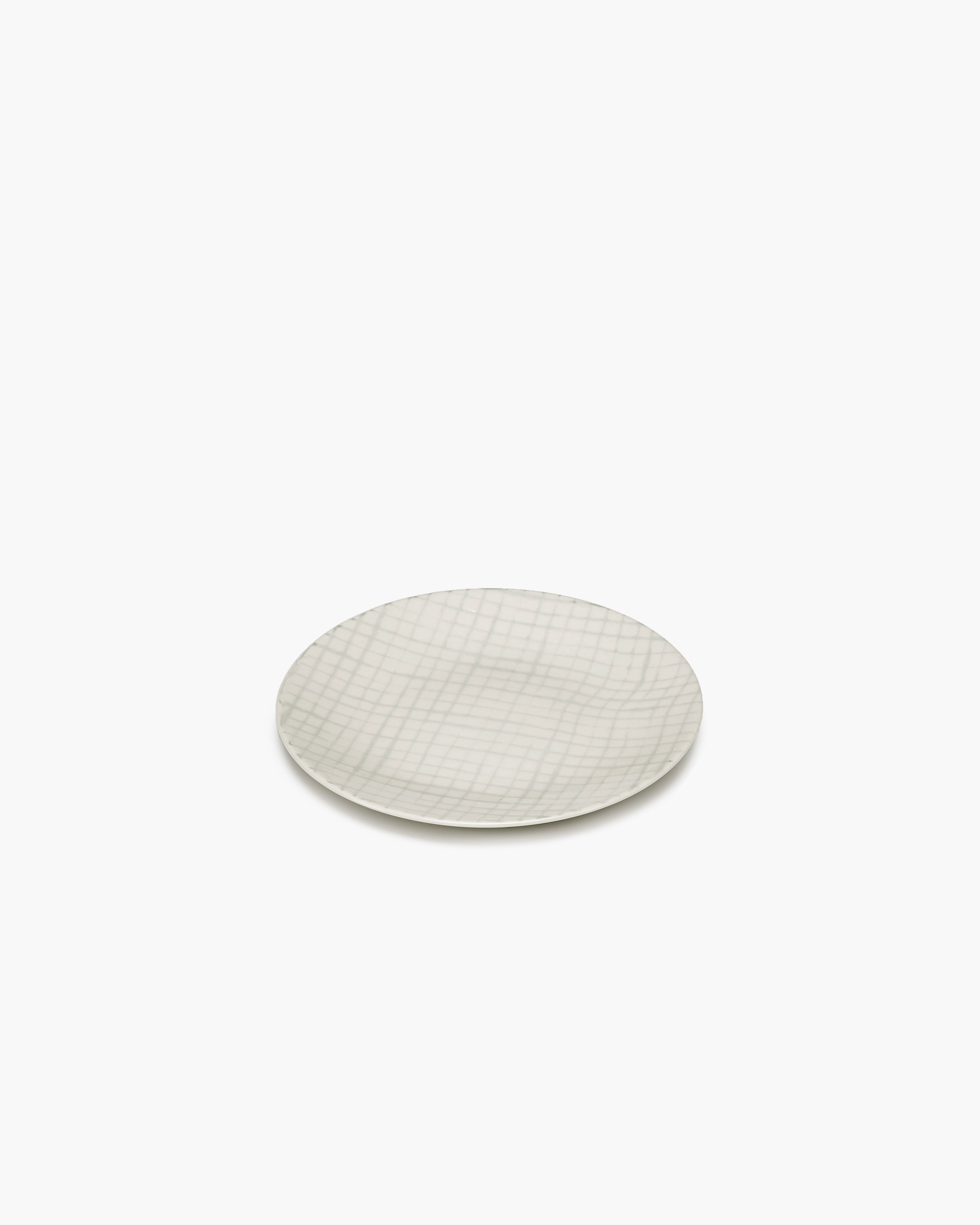 Serax Zuma Salt snídaňový talíř bílý porcelán