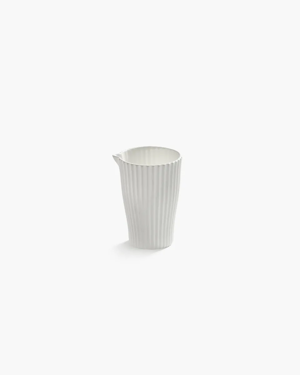 Serax Nido džbán S bílý porcelán