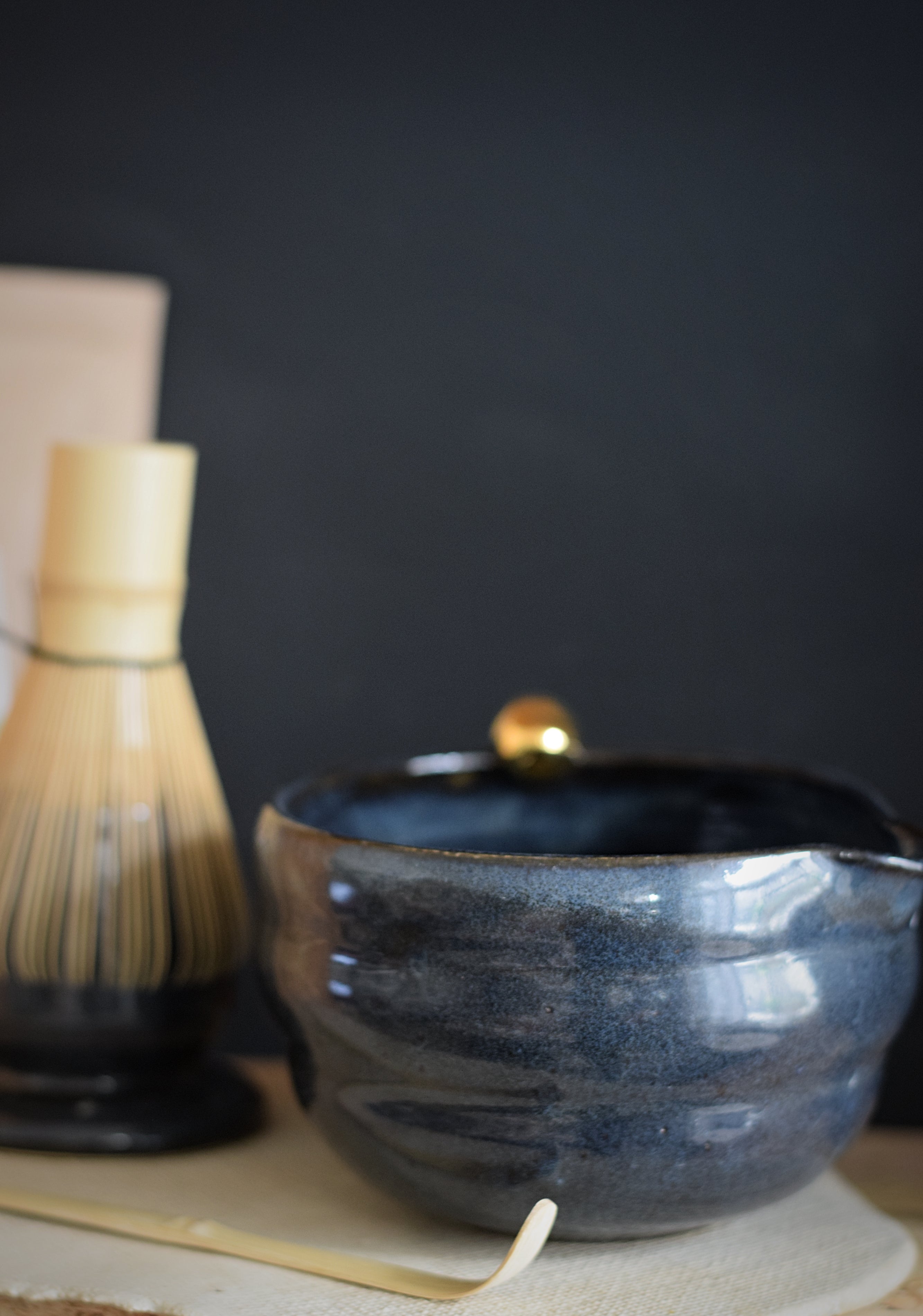 Terra Ceramics Prague SIA Midnight Blue sada na matcha
