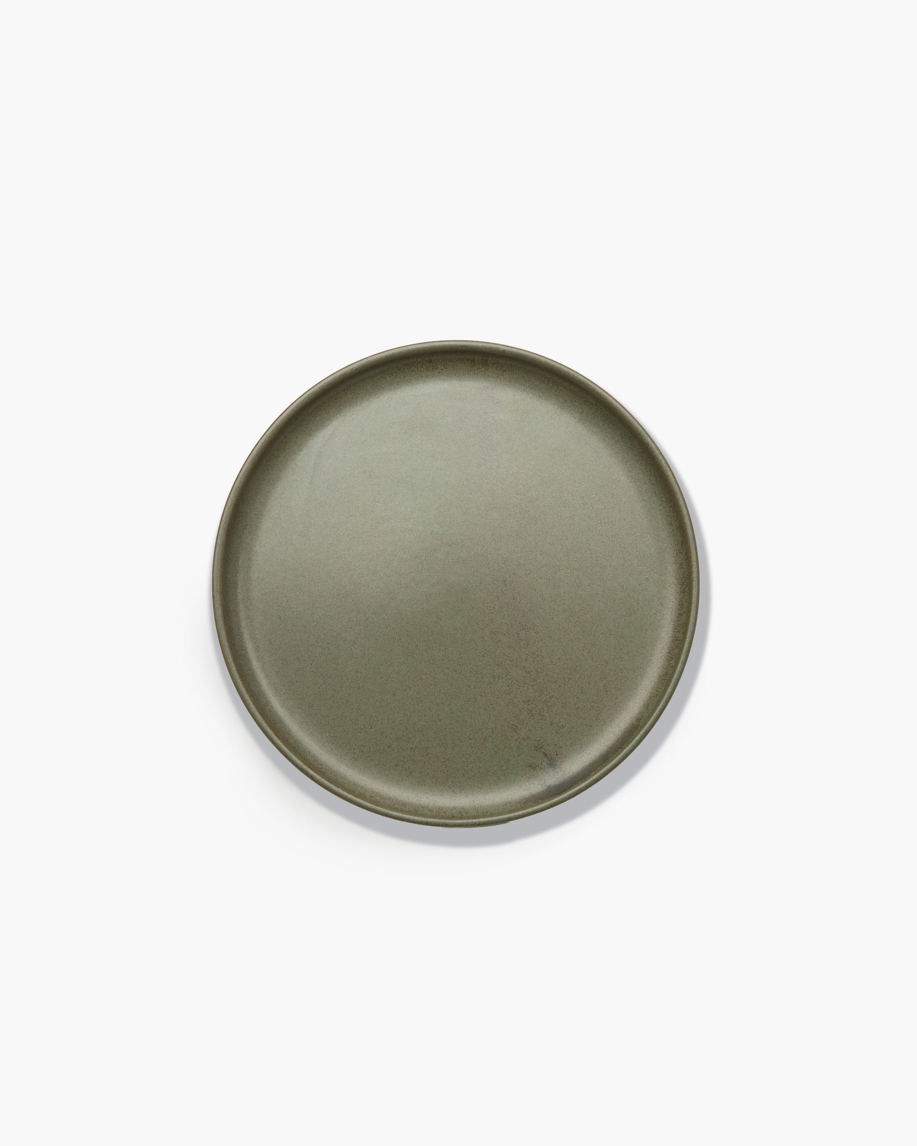Serax Surface Starter plate předkrmový talíř camo green kamenina