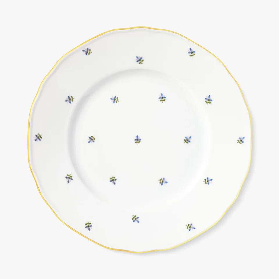 Augarten Mozart jídelní talíř 25 cm bílý porcelánový