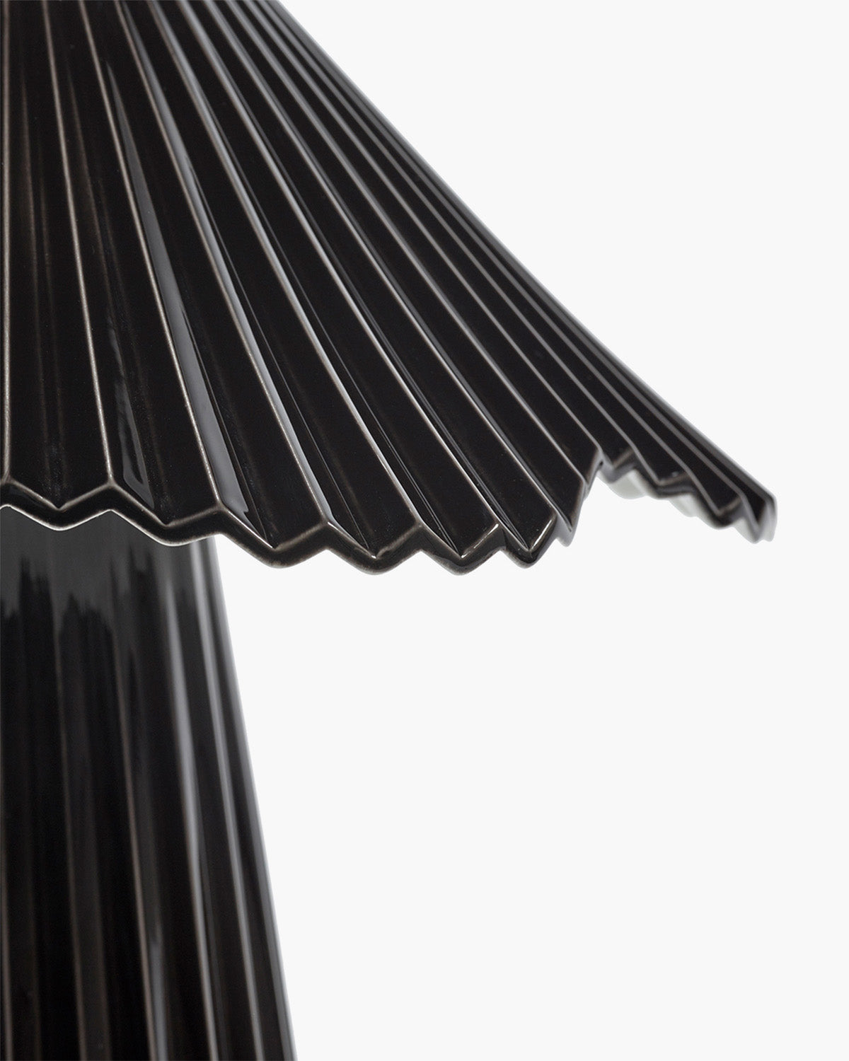 Serax Uala S stolní lampa porcelánová černobílá