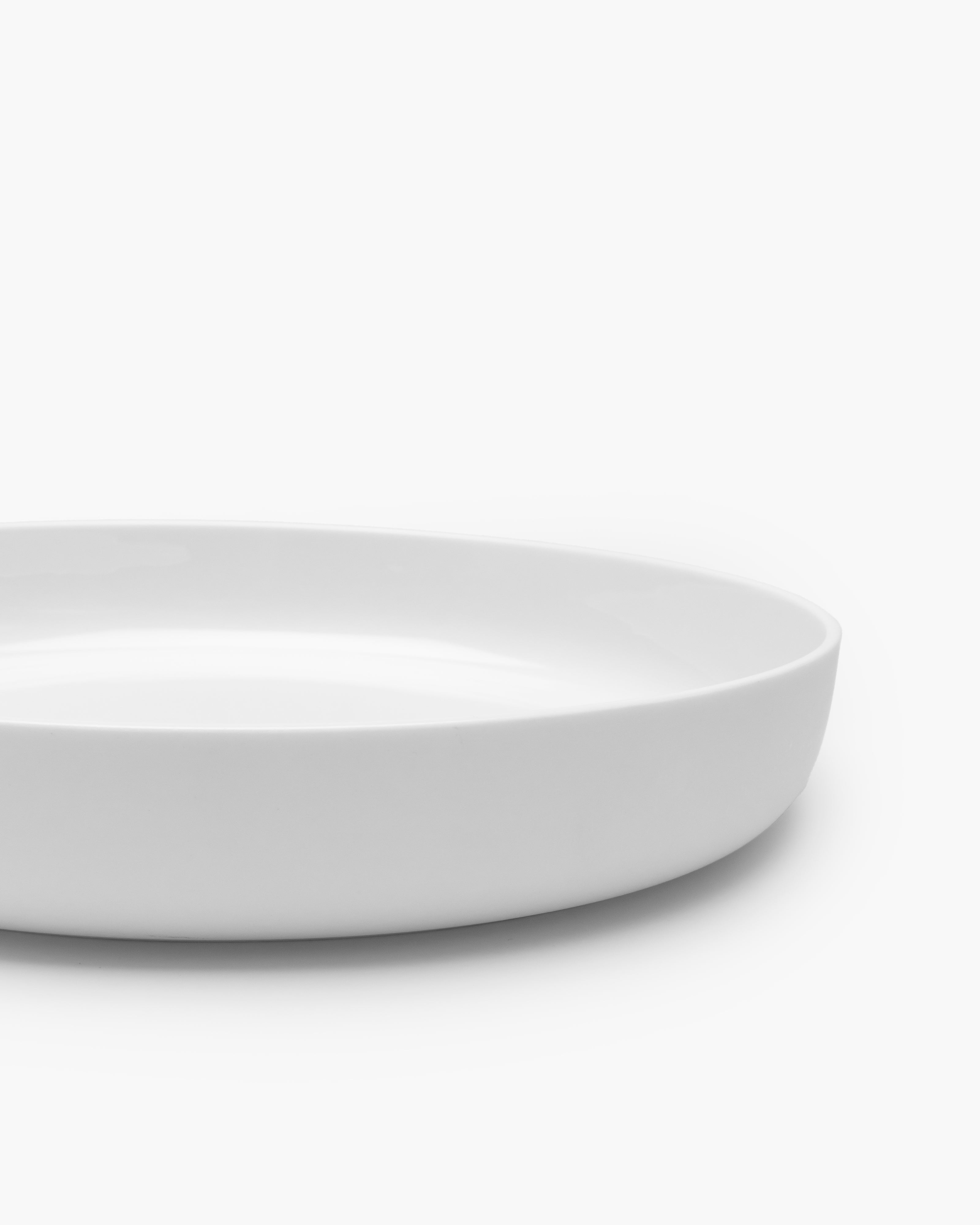 Serax Base XL hluboký talíř bílý porcelán
