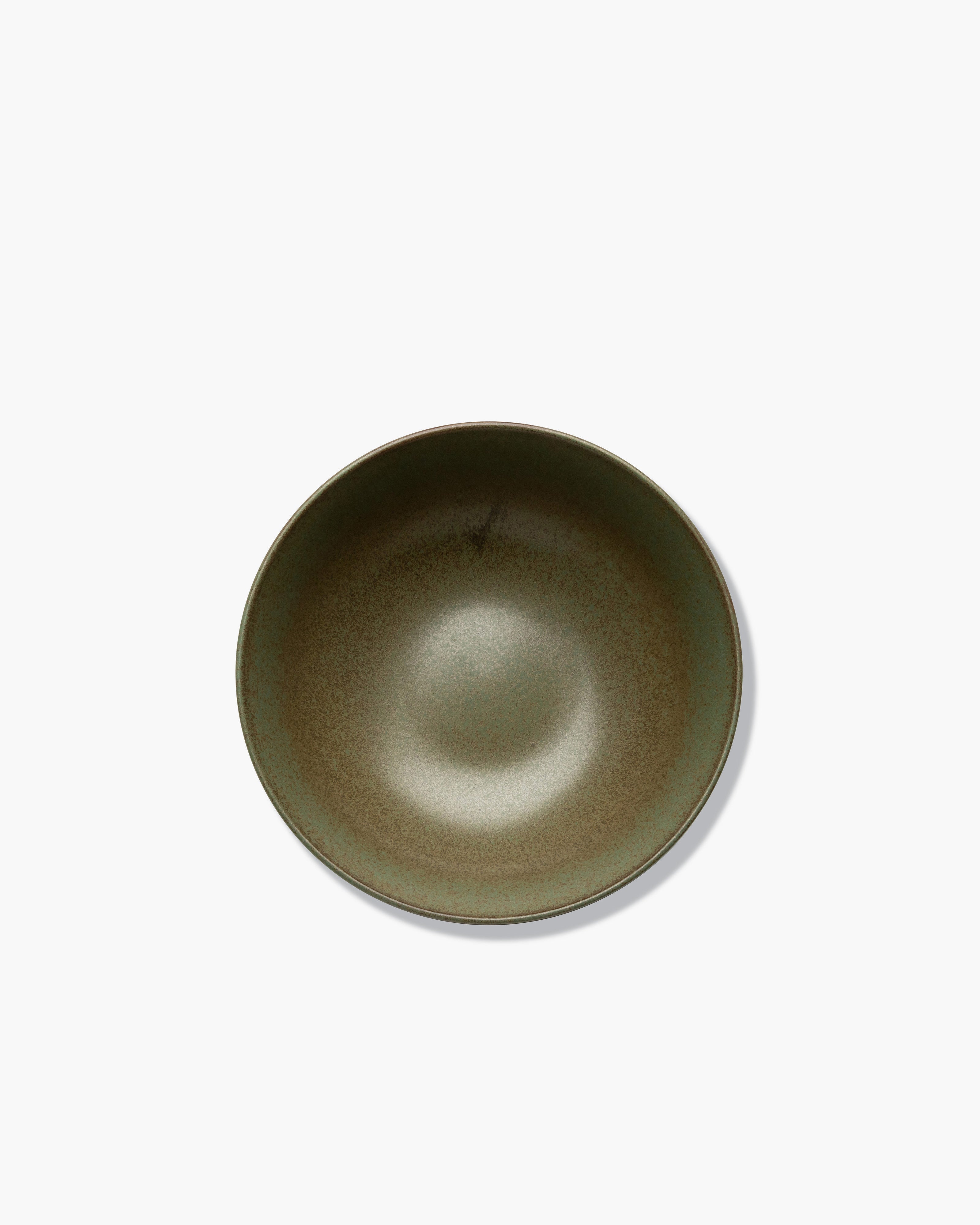 Serax Surface Serving Bowl L mísa zelená camo reaktivní