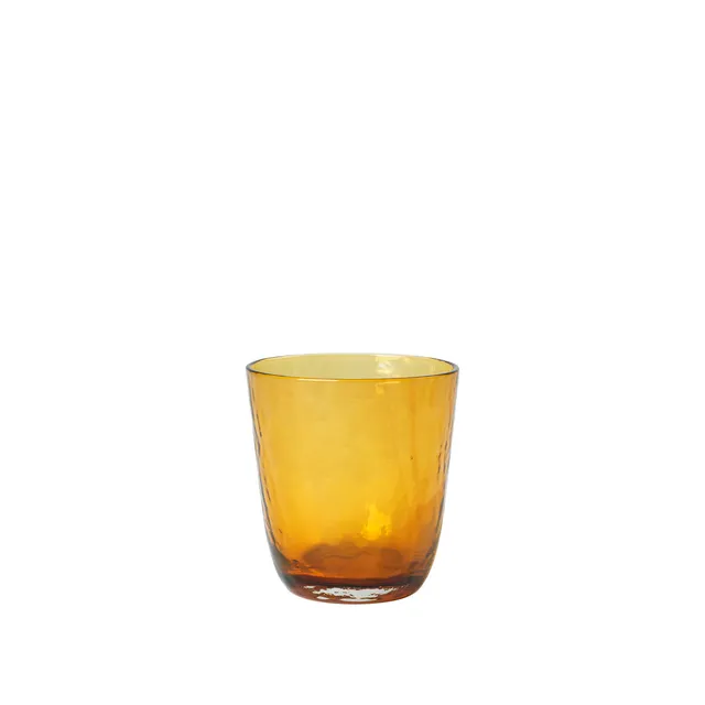 Broste Copenhagen Hammered sklenička tumbler čirá