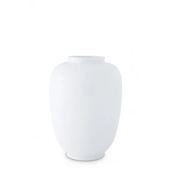 Augarten Lampion váza 28 cm bílý porcelán