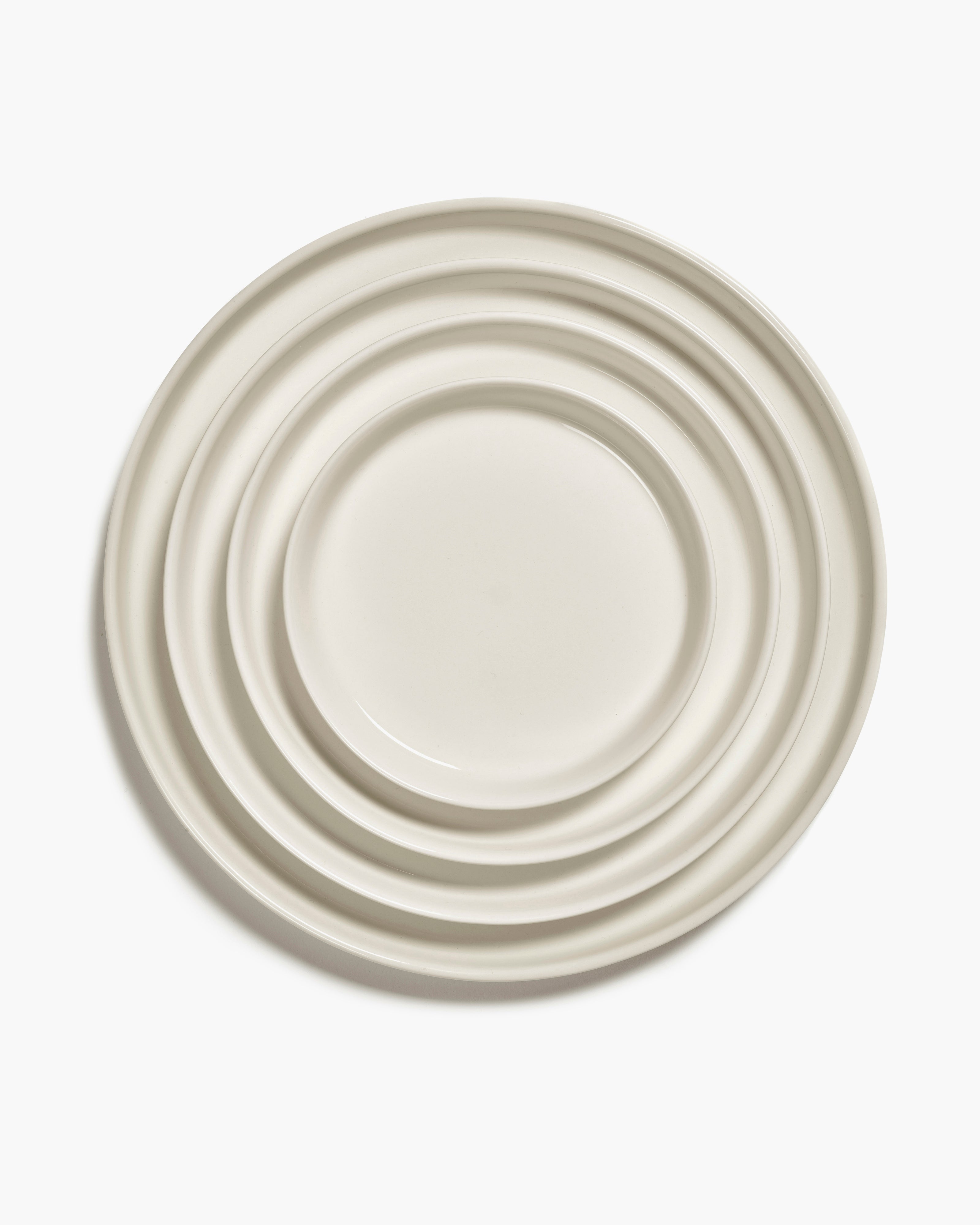 Serax Cena vysoký dezertní talíř ivory porcelán