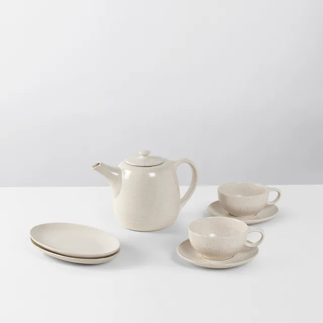Broste Copenhagen Nordic Vanilla čajový set pro dva