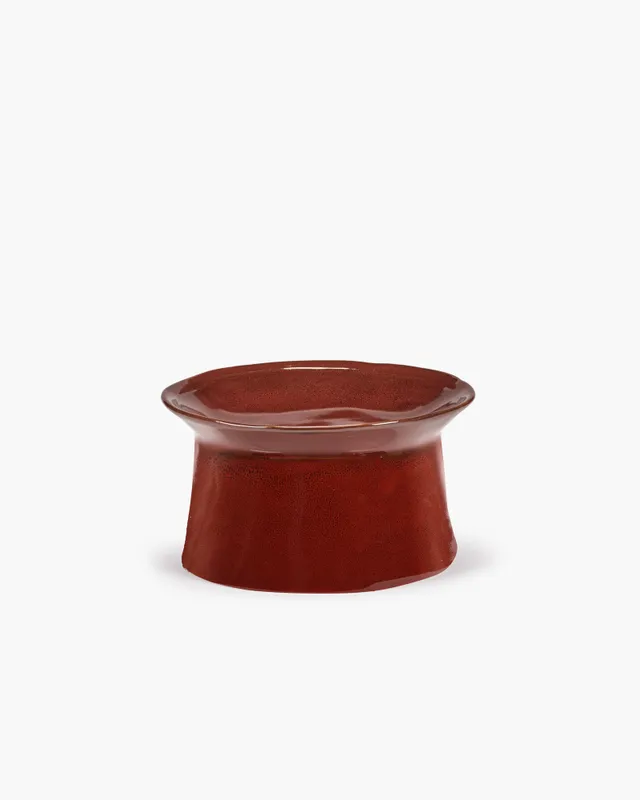 Serax La Mère hluboký talíř na noze venetian red