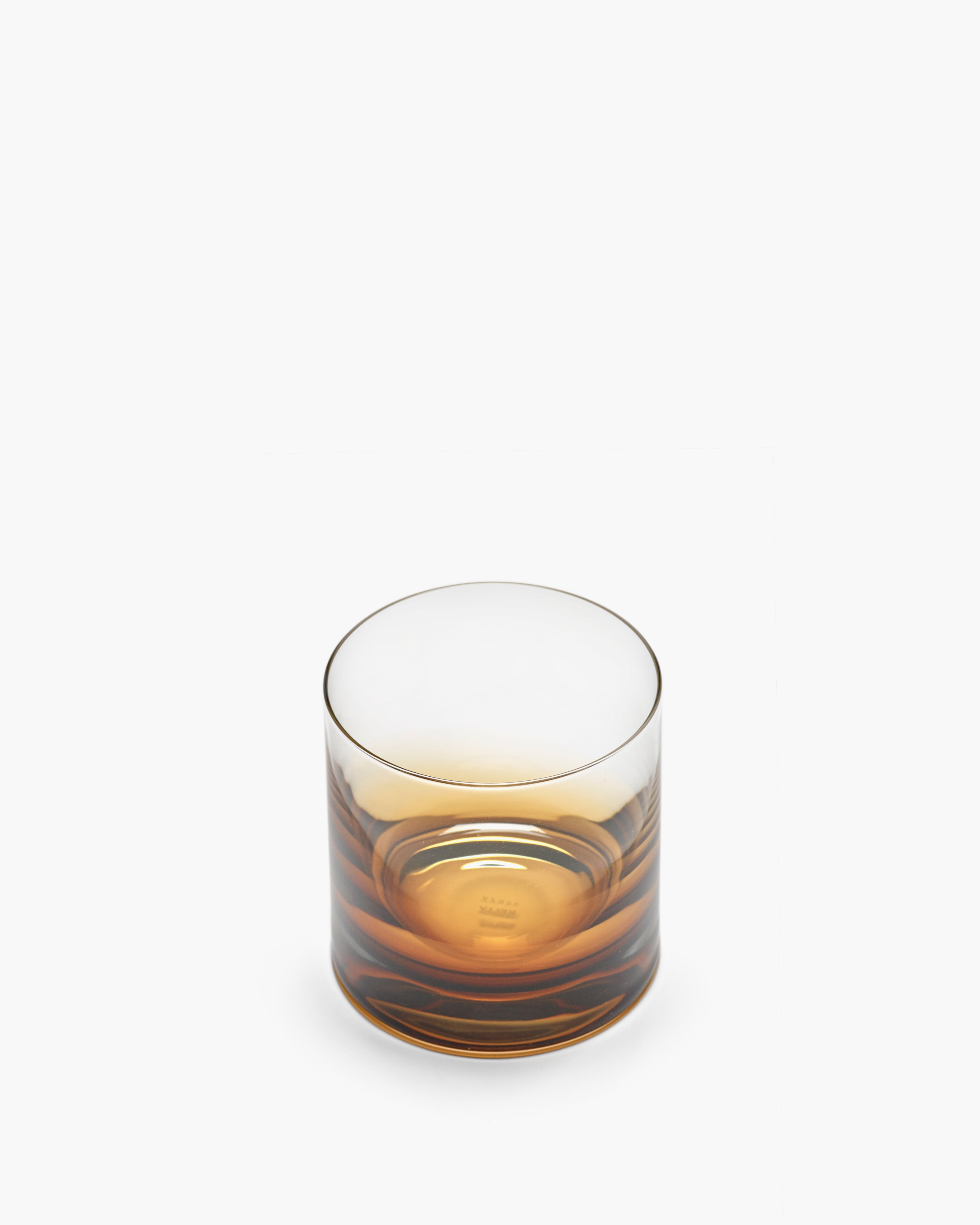Serax Zuma sklenice na whisky jantarová
