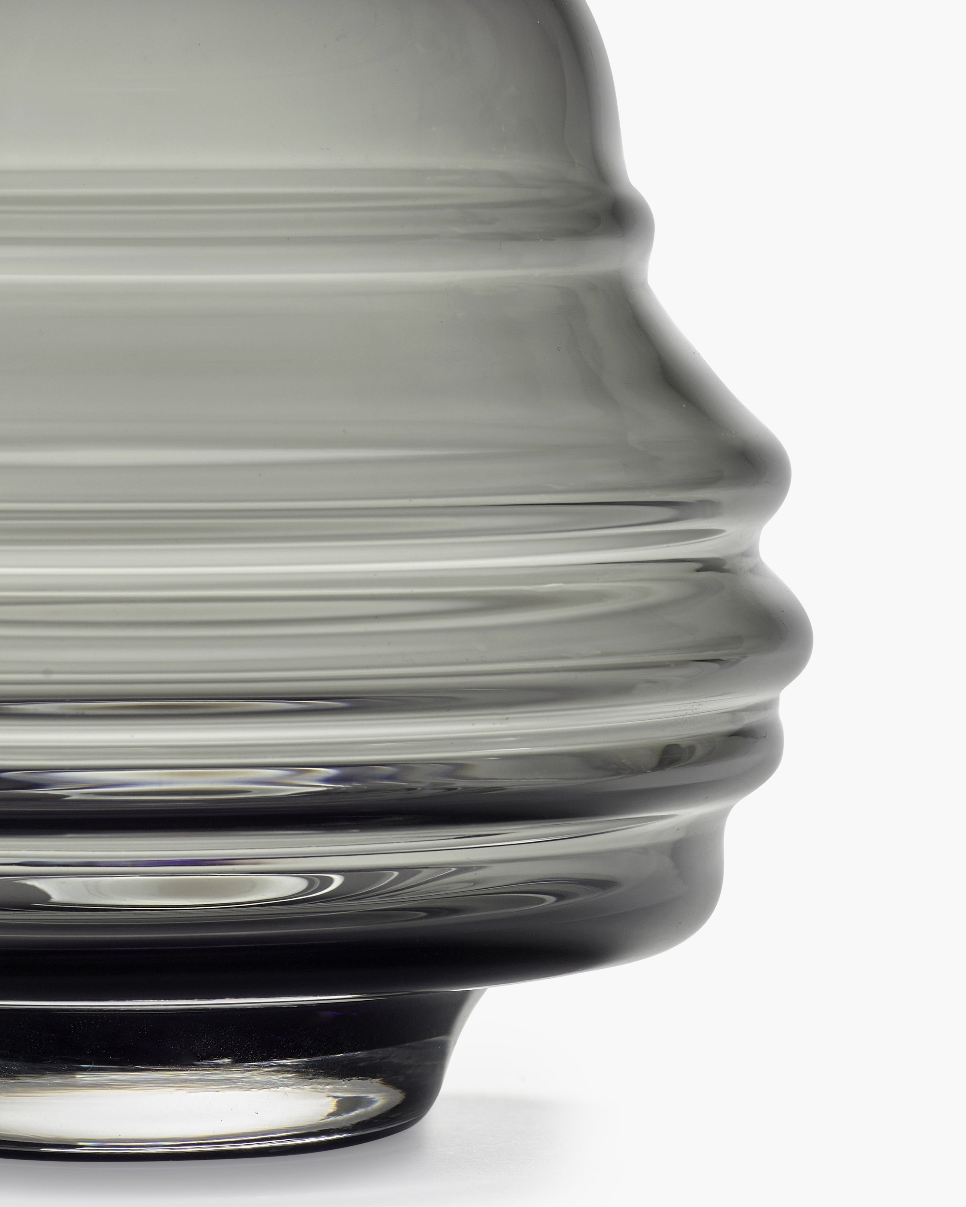 Serax Cameo In&Out S 02 váza skleněná smoky grey