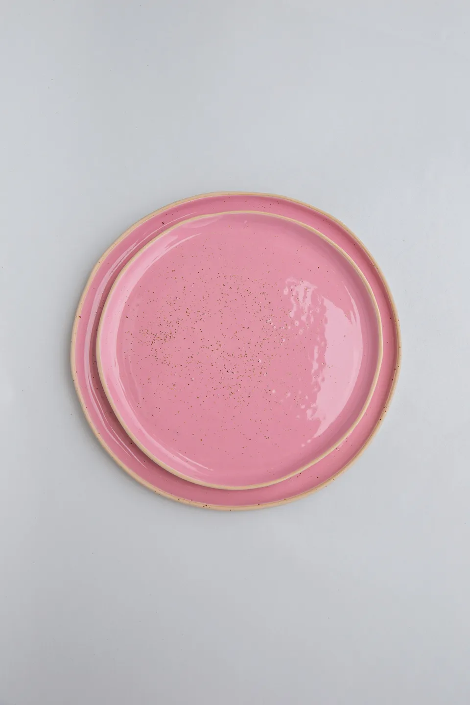 Engoba Milkshake talíř 22 cm růžový 1 ks