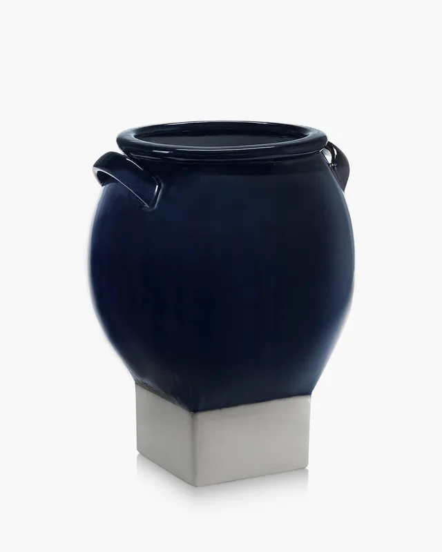 Serax Rosamar Flower pot 08 květináč tmavě modrý