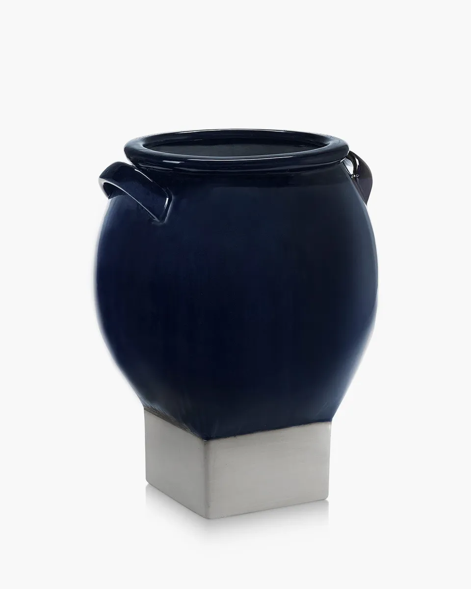 Serax Rosamar Flower pot 08 květináč tmavě modrý